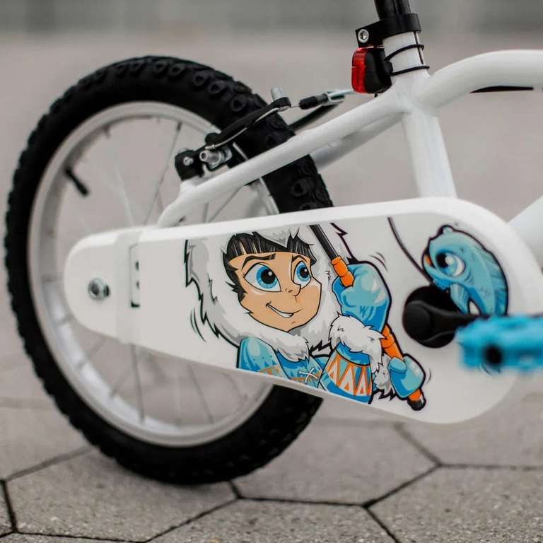 Детский велосипед от 4 до 6 лет прогулочный 16" 100 BTWIN Х DECATHLON (цена при оплате Ozon Картой)