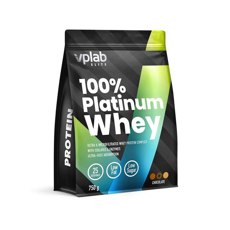 Протеин VPLab 100% Platinum Whey, 750 г (Возврат +2844 по Sberpay)