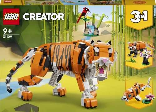Конструктор LEGO Creator 31129 Величественный тигр (3879₽ при оплате Ozon Картой)