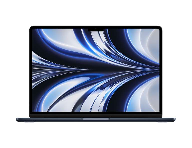 Ноутбук Apple MacBook Air M2 Midnight, 13.6", IPS, 2560x1600, Apple M2, RAM 8 ГБ, SSD 256 ГБ, macOS (цена с Озон картой, из-за рубежа)