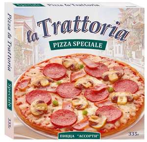 Пицца LA TRATTORIA, 335 гр