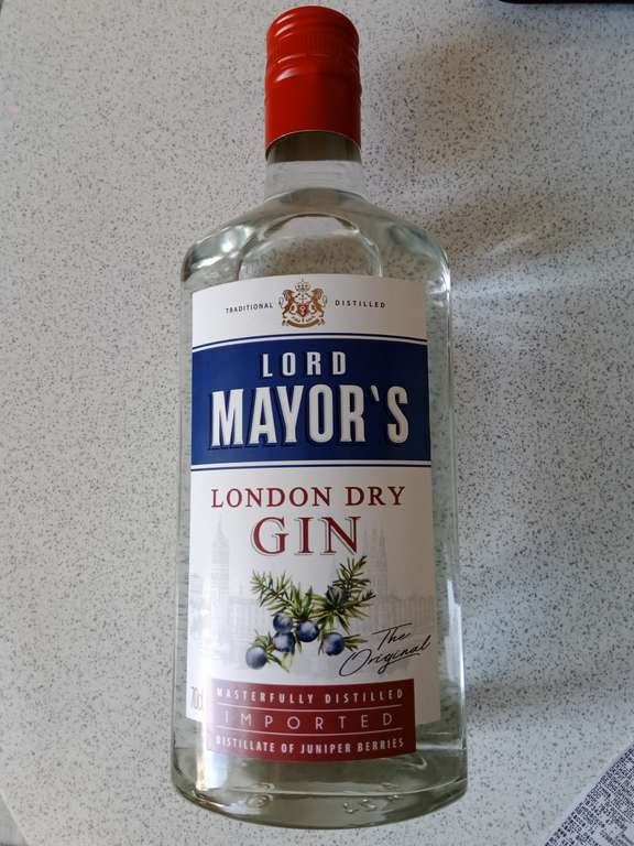 [СПБ и ЛО] Джин Lord Mayor's London Dry Gin, 700 мл