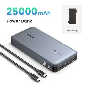 Внешний аккумулятор Ugreen 25000mAh