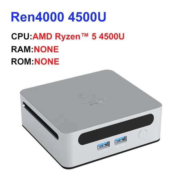 Мини-ПК AMD Ryzen5 4500U Windows 10/11 DDR4 3200 МГц