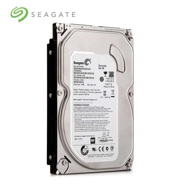 Внутренний жесткий диск Seagate 500gb (цена по ozon-карте)