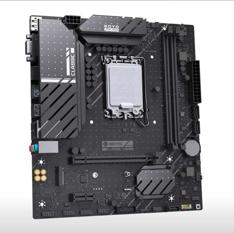 Материнская плата + Процессор SOYO H610 DDR4 | Intel I3 12100F LGA1700