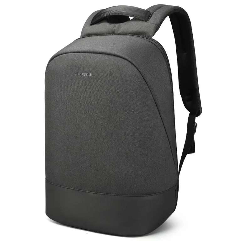 Рюкзак Tigernu для ноутбука 15.6'', 21л, USB, темно-серый (по Ozon карте)
