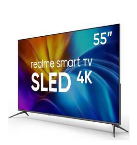 Телевизор realme TV 55 (RMV2001) 55" Ultra 4К Smart TV (кешбэк +3268)