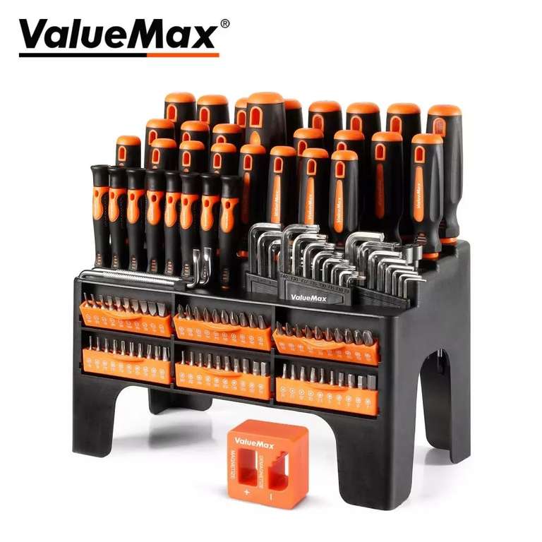 Набор магнитных отверток ValueMax V000801AS (126 инструментов в наборе)