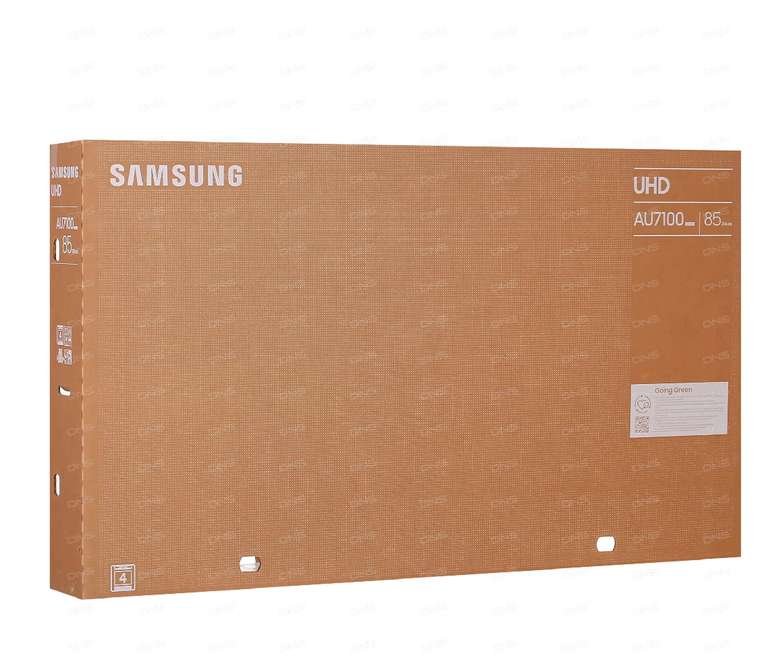 85" (214 см) Телевизор LED Samsung UE85AU7100U 4K UltraHD, 3840x2160, Wi-Fi, 60 Гц, Tizen