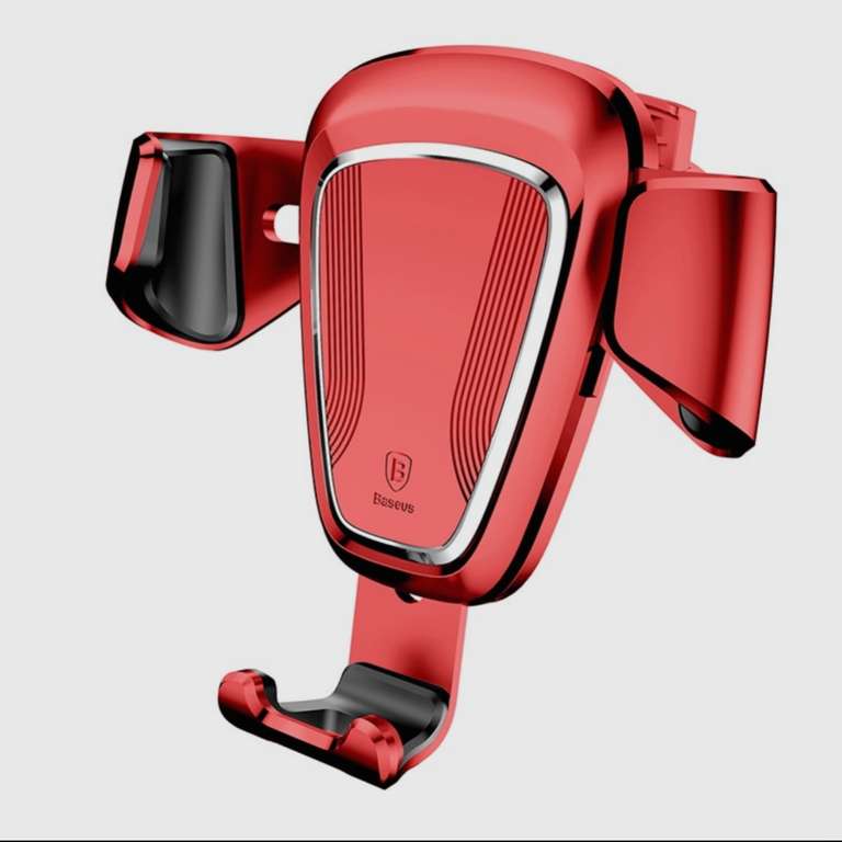 Автомобильный держатель для смартфона Baseus Gravity Car Mount (SUYL-09), красный
