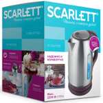 Электрический чайник Scarlett SC-EK21S65, 1.7 л, 2200 Вт (бонусы применимы)