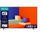 Телевизор Hisense 43" 43A6K, 4K UHD, Smart TV