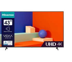 Телевизор Hisense 43" 43A6K, 4K UHD, Smart TV