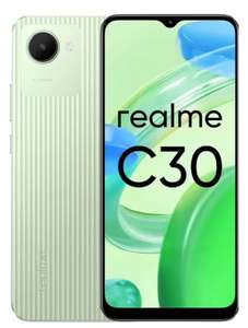 Смартфон Realme C30 4/64GB Зеленый (комплект: телефон + аксессуар от 100₽)