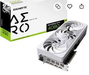 Видеокарта GIGABYTE NVIDIA GeForce RTX 4080 AERO OC (GV-N4080AERO OC-16GD) +107тыс сберспасибо