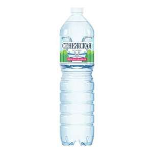 Вода природная питьевая Сенежская негазированная 1,5 л