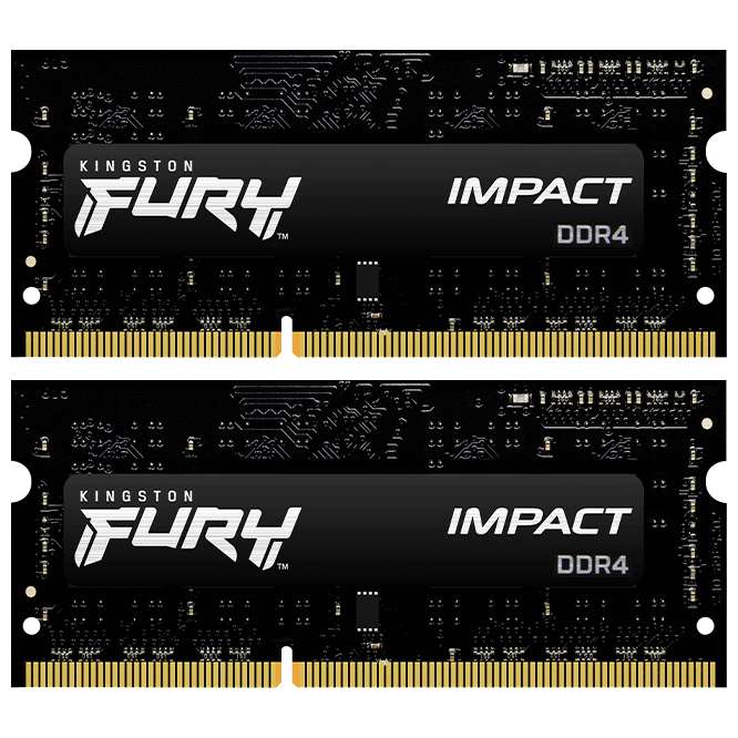 Оперативная память SO-DIMM DDR4 Kingston Fury 32gb (2*16), при оплате Озон картой, из-за рубежа