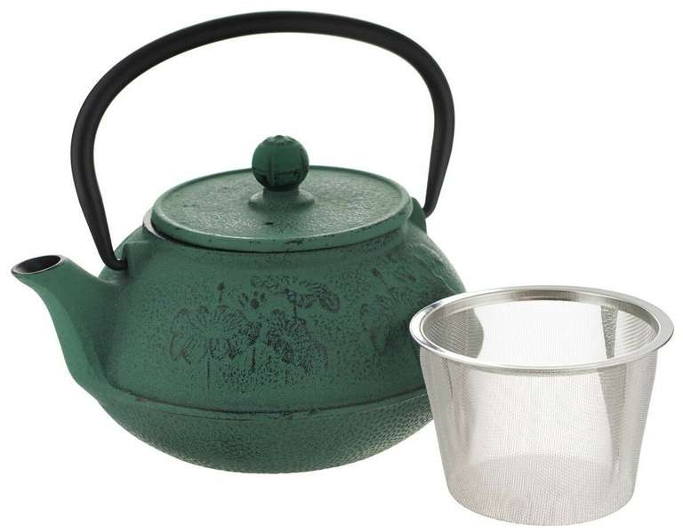 MAYER & BOCH Заварочный чайник 23700, 1 л, зеленый,чугун