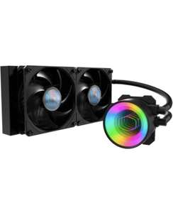 Система водяного охлаждения для ПК Cooler Master MasterLiquid ML240 Mirror 1800об/мин (MLX-D24M-A18PK-R1) с картой OZON