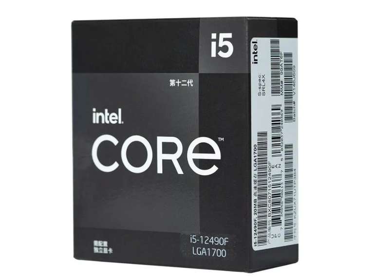 Процессор Intel Core i5 12490F BOX без кулера (цена по ozon-карте, из-за рубежа)