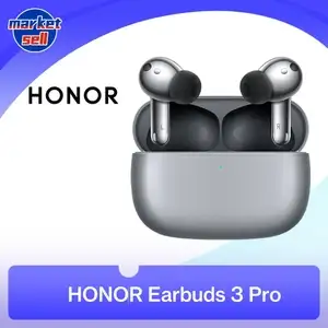 Наушники беспроводные Honor earbuds 3 pro, серебряный (с Озон картой, из-за рубежа)