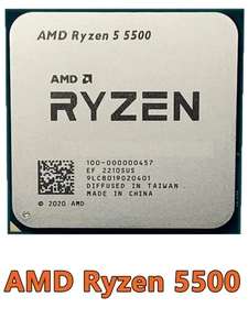Процессор AMD Ryzen 5 5500 OEM (без кулера) (цена с ozon картой) (из-за рубежа)