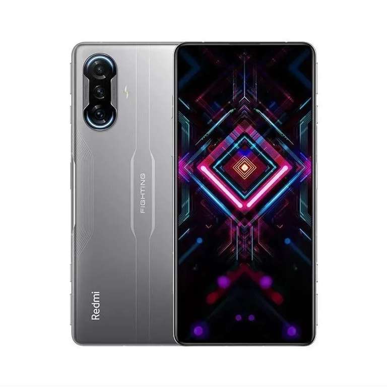 Смартфон Redmi K40 Gaming с Глобал прошивкой, 12/256 Гб, серебрянный (пошлина 796₽, из-за рубежа, с картой Озон)