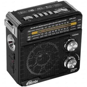 Радиоприемник Ritmix RPR-202 Black