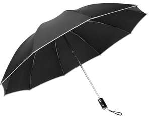 Зонт складной унисекс автомат Zuodu Automatic Umbrella с фонариком (возврат 1274 бонуса)