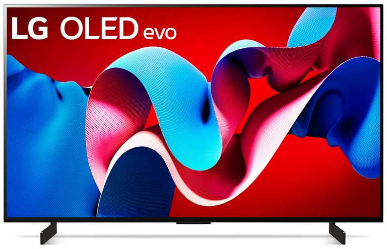 Телевизор LG OLED42C4RLA. ARUB, 4К, OLED, Smart TV