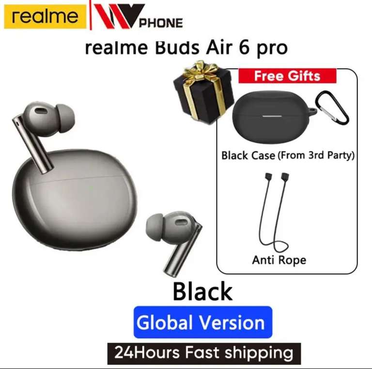 TWS наушники realme buds air 6 Pro (глобальная версия)