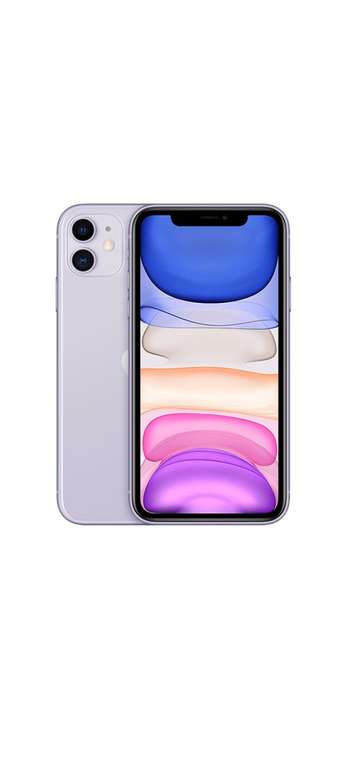 Смартфон Apple iPhone 11, 128 gb, фиолетовый, восстановленный, активированный (с Ozon Картой)