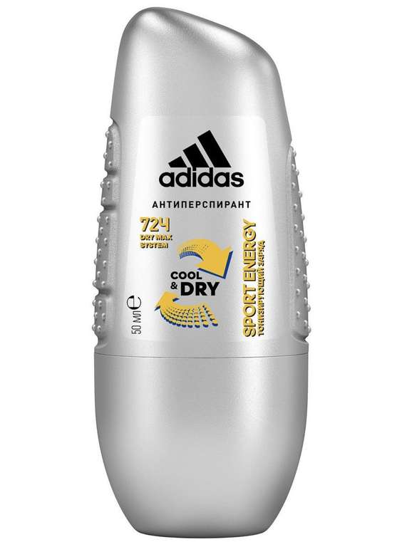 Дезодорант-антиперспирант ролик adidas Cool & Dry