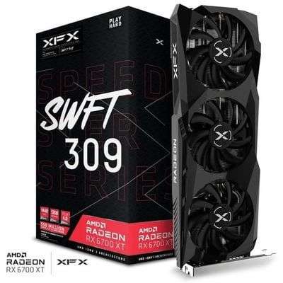 Видеокарта XFX Radeon RX 6700XT SWFT309 GAMING 12 GB (цена с доставкой и пошлиной)