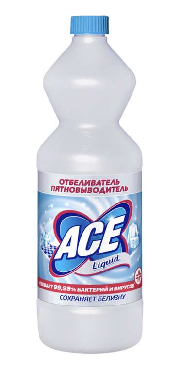 Отбеливатель жидкий Ace, 1 л