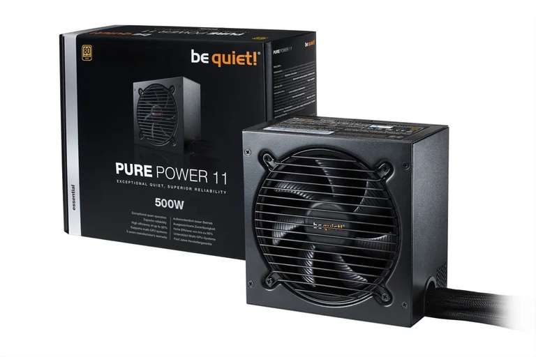 Блок питания be quiet! Pure Power 11, 500 Вт (BN293) 80+ Gold