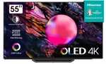 Телевизор Hisense OLED55A85K 4K, OLED, 55” (цена может отличаться в зависимости от аккаунта)