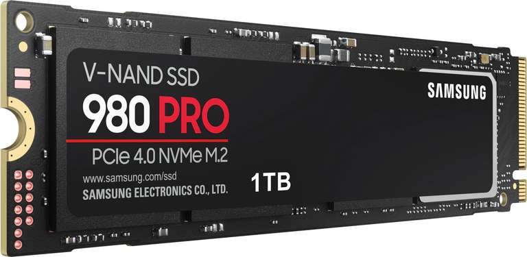 SSD накопитель Samsung 980 PRO 1 ТБ (MZ-V8P1T0BW)