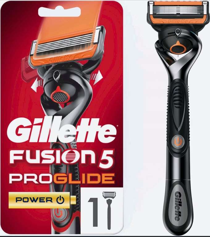 Gillette Fusion5 ProGlide Power Мужская Бритва, 1 кассета, с 5 лезвиями