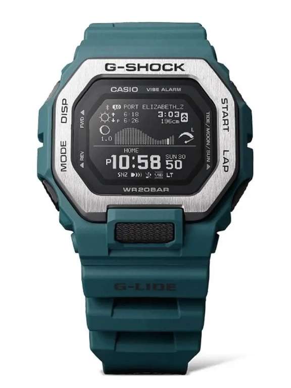 Часы Casio G-Shock GBX100 G-Lide (противоударные, Bluetooth, вибро)