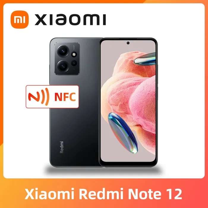 Смартфон Xiaomi Redmi Note 12 4G 6/128 ГБ , NFC (Оплата озон картой, доставка из-за рубежа)