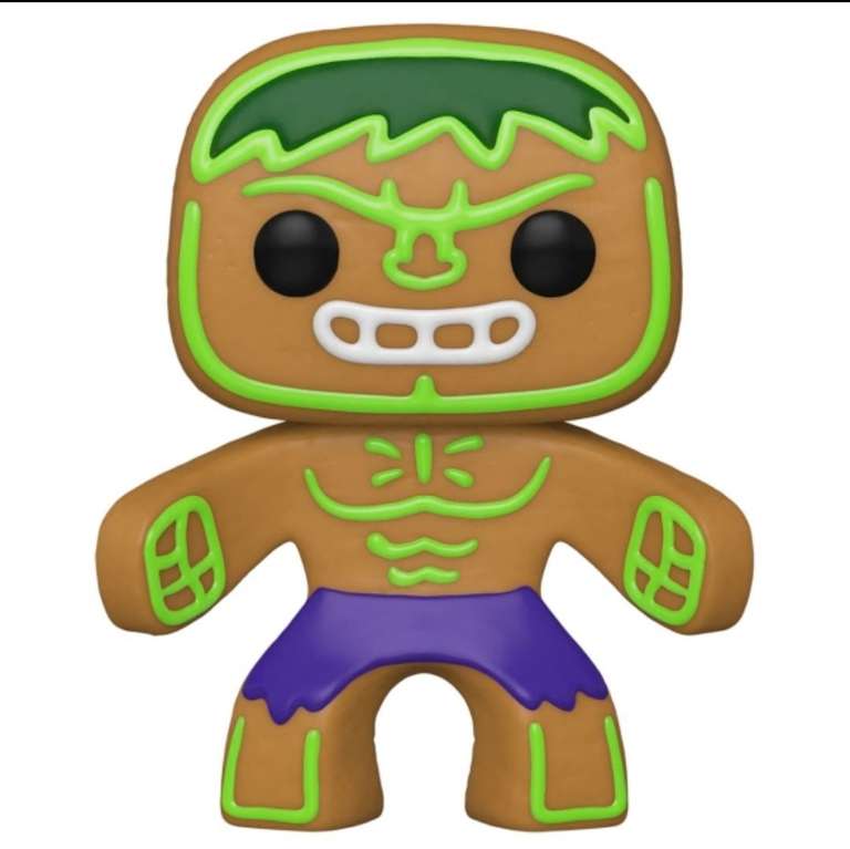 [Тамбов вз.др] Фигурка Funko POP! Marvel Holiday: Gingerbread Hulk (с бонусами 349₽)