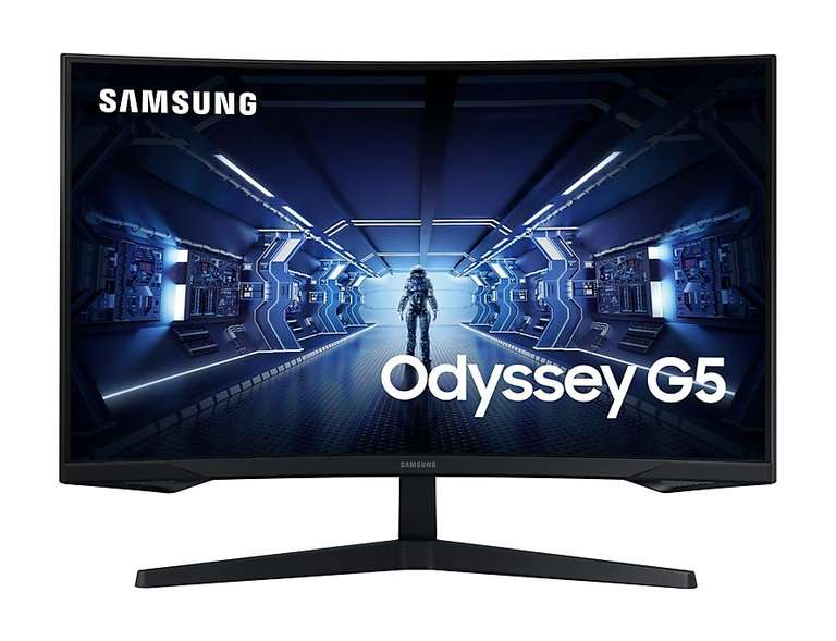 Монитор Samsung Oddysey G5 (C32G54TQWI), 32", 2560x1440
