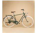 Городской Велосипед DECATHLON ELOPS 520 с высокой рамой, 28, 2020