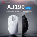 Мышь беспроводная AJAZZ AJ199 MAX, Bluetooth + 2.4 ГГц радиоканал + провод (цена с ozon картой) (из-за рубежа)
