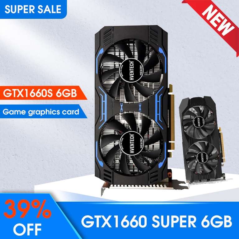 Новая видеокарта GeForce GTX 1660 Super
