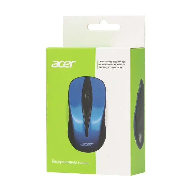 Мышь Acer OMR132 беспроводная USB (по Ozon карте)