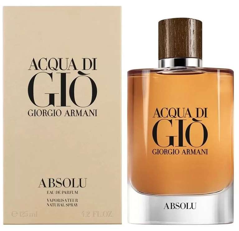 Парфюмерная вода Giorgio Armani Acqua Di Gio Absolu, 125 мл