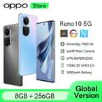 Смартфон OPPO Reno 10 5G, 16 ГБ ОЗУ (8 + 8 Гб ОЗУ), 256 ГБ Глобальная версия